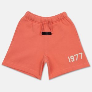 Peach Essentials Shorts 1977 With Logo