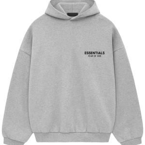 Gray Essentials Hoodie