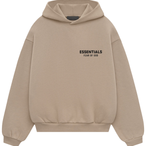 Brown Essentials Hoodie
