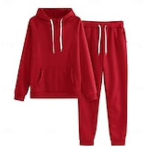 Red Essentials Women's Tracksuit