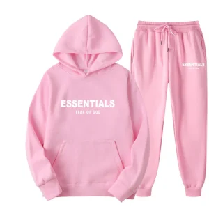 Pink Essentials Tracksuit
